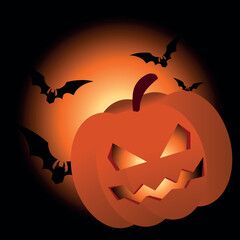 Fototapeta premium Halloween vector illustration