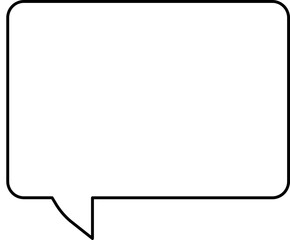 Naklejka premium dialogue box vector 