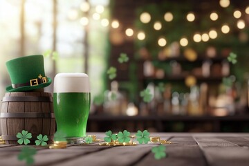St. Patrick's Day Bar Scene