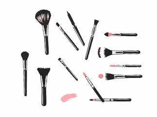 Makeup Brushes Set for Beauty Tutorials
