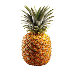 Fototapeta premium pineapple isolated on white
