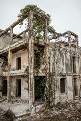 lost place, an old destructed house
