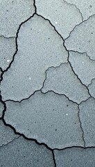 Fototapeta premium Close-up view of textured gray concrete; minute pitting and hairline cracks visible , wall, vintage, design
