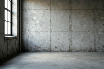 Rough, textured concrete loft wallpaper Industrial, grunge, urban, gray, cement , chipped, high resolution