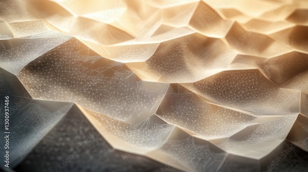 Poster abstract textured surface showing intricate network patterns and subtle gradients