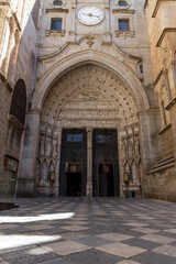 Historic wooden doors of Toledo, Spain, from grand religious entrances to charming home façades. Masterfully crafted with intricate carvings, iron details, and unique designs,Spain’s rich heritage.