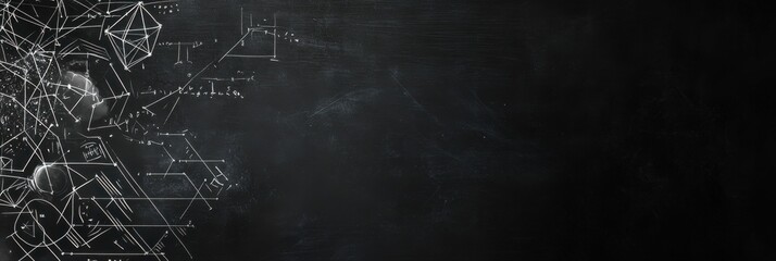 A black and white image with white lines and dots. The lines and dots are arranged in a way that creates a sense of movement and energy. The image is abstract and open to interpretation