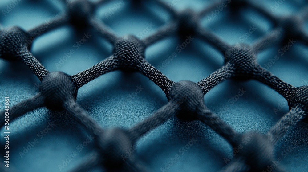 Poster organization chart infographics concept. intricate interconnected grid forming dynamic business netw