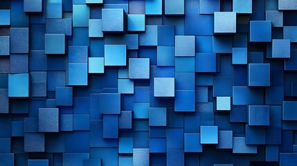 abstract blue cube background texture