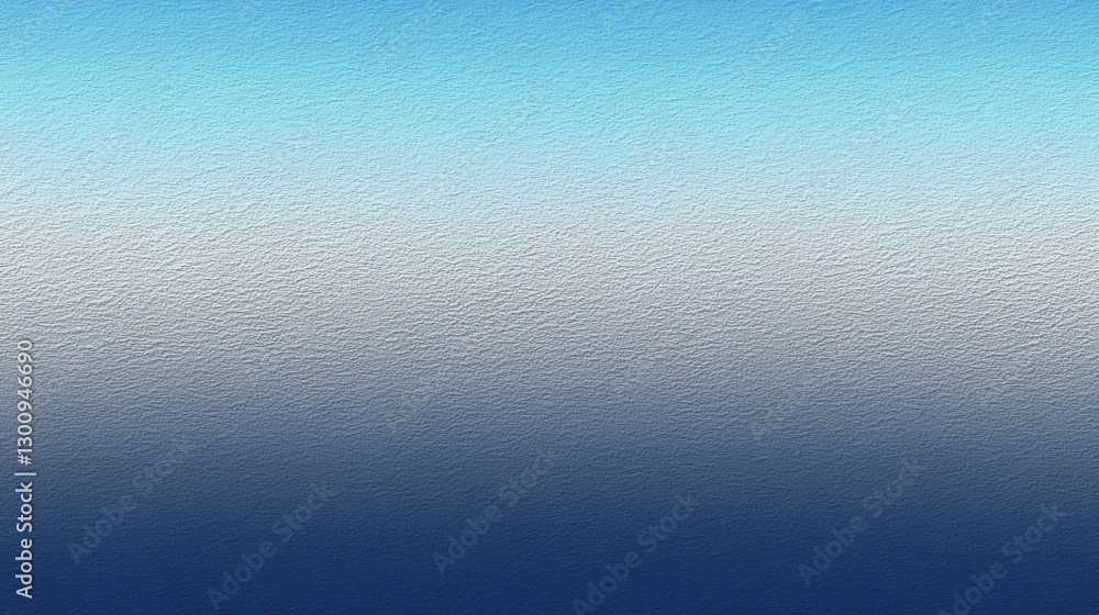 Poster soft ombre gradient blending blue, gray, white hues across textured, slightly bumpy surface, creatin