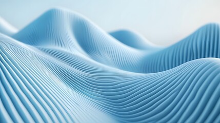 abstract blue wave background