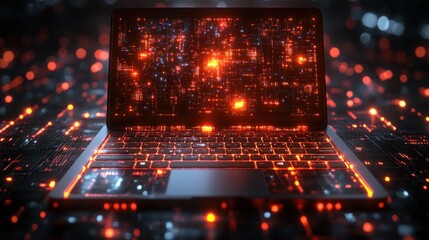 Fototapeta premium Original name(s): Glowing cloud in stormy night sky.jpg, Glowing Cloud over City at Night.jpg, Glowing Circuit Board Chip Abstract Technology Bright Orange Lights Electronic Components.jpg, Glowing Bu