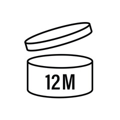 12m period after open PAO 12 month icon