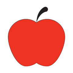APPLE icon illustration design template