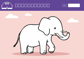 Color the Elephant