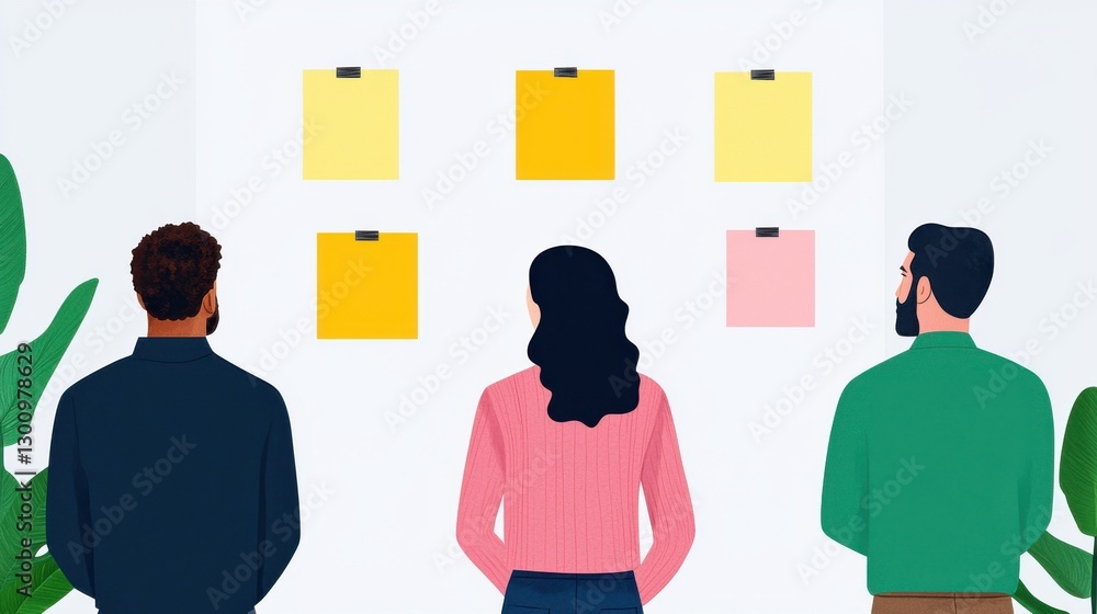 Poster remote work infographic with virtual team workflow and connectivity