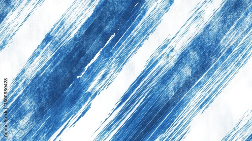 Wall mural a blue and white striped pattern, with thick lines of varying density, creates an abstract backgroun