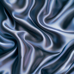 Obraz premium Luxurious Satin Fabric with Rich Texture and Elegant Sheen - Perfect for Fashion, Home Décor, and Creative Projects