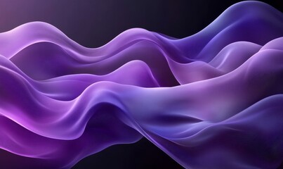 Obraz premium purple abstract background with flowing wave.