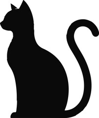 cat vector silhouettes