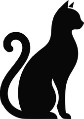 cat vector silhouettes