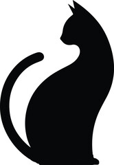 cat vector silhouettes