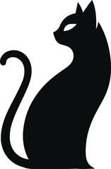 cat vector silhouettes