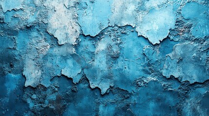 Obraz premium Pale blue low contrast concrete texture with roughness, a serene background.