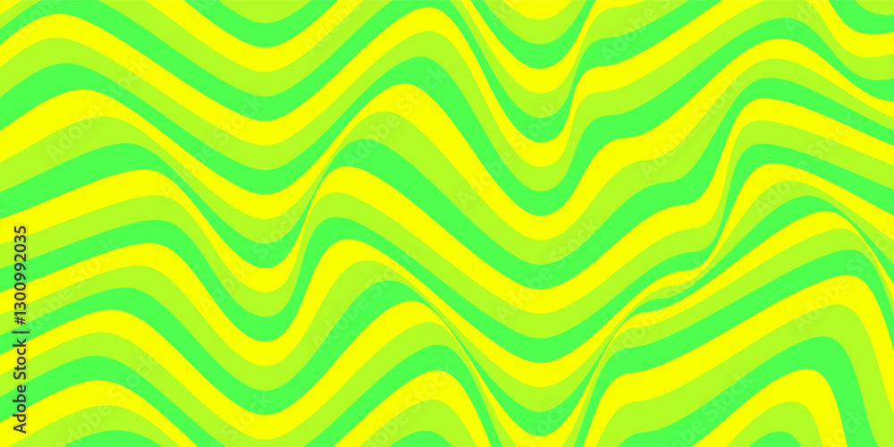 Poster twisted and distorted vector groovy hippie background. waves, swirl, twirl pattern. set of backgroun