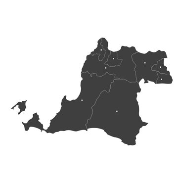 Province Banten Land Indonesia Map Icon