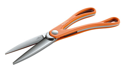 High-quality kitchen scissors isolated on transparent background for culinary tools, food preparation concepts, and professional kitchen design projects.