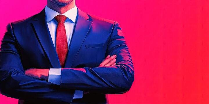 c-suite concept with the executives of corporate business