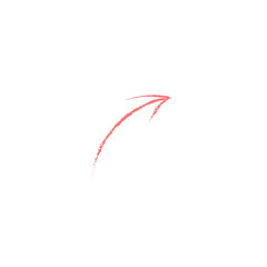  Red arrow with transparent background