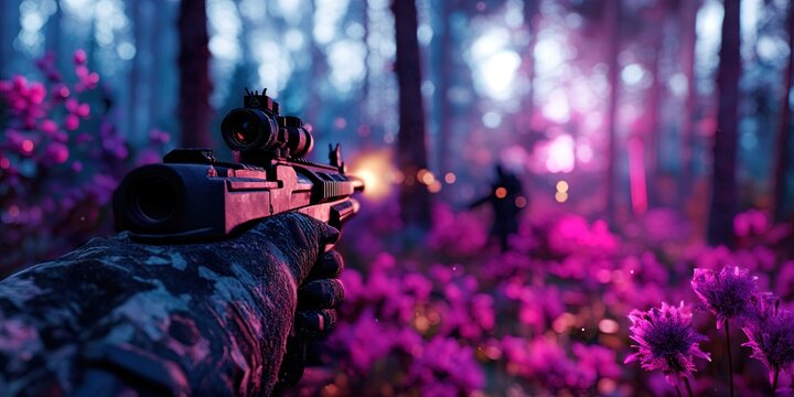 ambush with a firearm