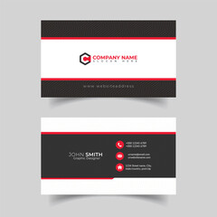 Minimal business card template, Simple Business Card Layout