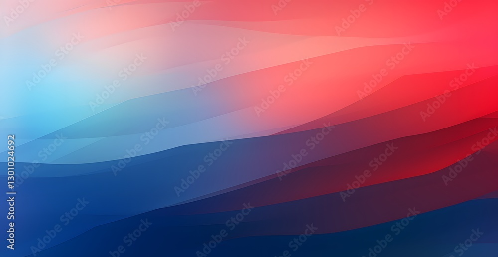 Aufkleber abstract background with colorful triangles red and blue color. colorful wallpaper with abstract sha