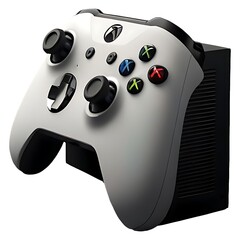 video game controller isolated