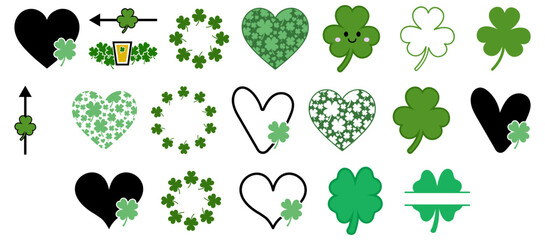 St Patrick's Day Illustration Set