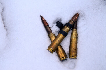 bullet on the ground