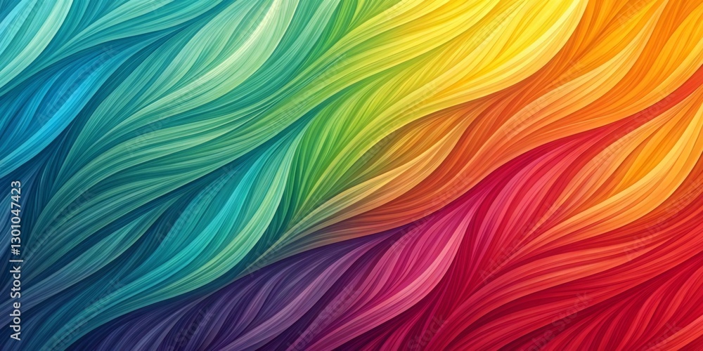 Poster an artistic, textured background resembling brush strokes on canvas, with vibrant colors blending to