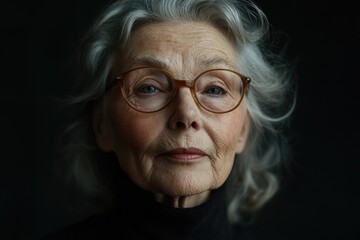 Older Woman with Glasses