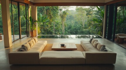 Cozy Living Room with Couch and Coffee Table
