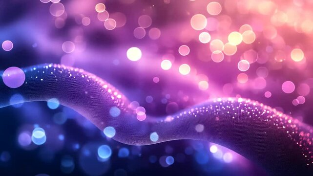 Abstract swirling lightscape