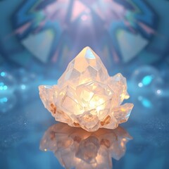 Glowing Crystal Dreamscape