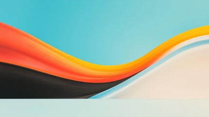 abstract design with swirling patterns symbolizing complexity of scientific discoveries in vivid colors