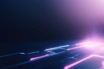 abstract cyber design with futuristic elements on dark background