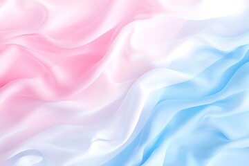 Obraz premium Flowing gradients create a calming atmosphere with soft transgender colors