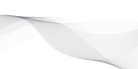 Abstract wavy grey blend technology liens background. Digital frequency track equalizer. Abstract frequency sound wave lines and twisted curve lines background. Banner design background.