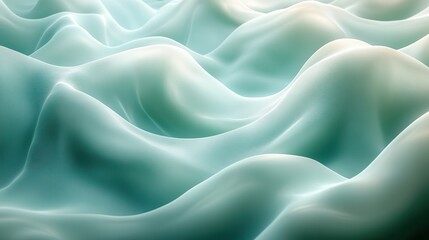 Trendy mint abstract background with light and shadows, simulating a caustic effect.