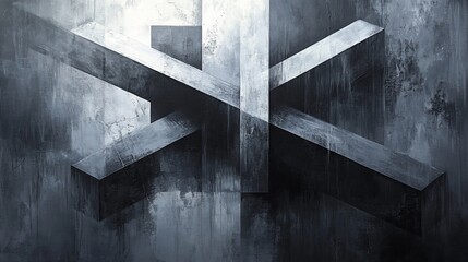 Fototapeta premium Abstract Geometric Wall Art (1)